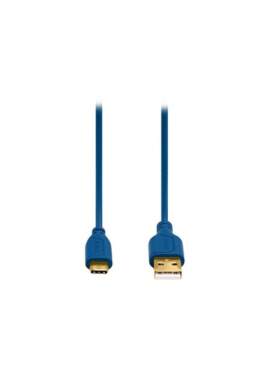 Hama Usb-c - Usb-a Kablo, Flexi, 0.75m, Mavi -