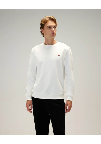 Ellesse Pamuklu Beyaz Erkek Sweatshirt 5wm3579