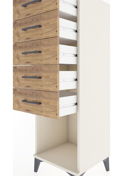 Hyperion Dolap 5 Çekmeceli 44x44x134 Aytaşı-çam Aytaşı Hyperion Dolap 5 Çekmeceli 44x44x134 Aytaşı-çam Aytaşı