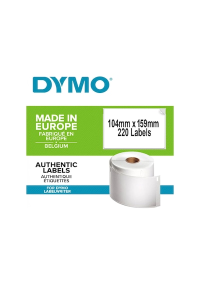 Dymo S0904980, Lw 4xl Ekstra Geniş Sevkiyat Etiketi, 104x159 Mm 220 Etiket/paket Diğer