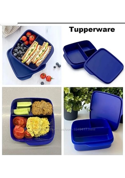 Tupperware Okula Gidenler İçin Tupperware Lunch Box 178463761 MAvi