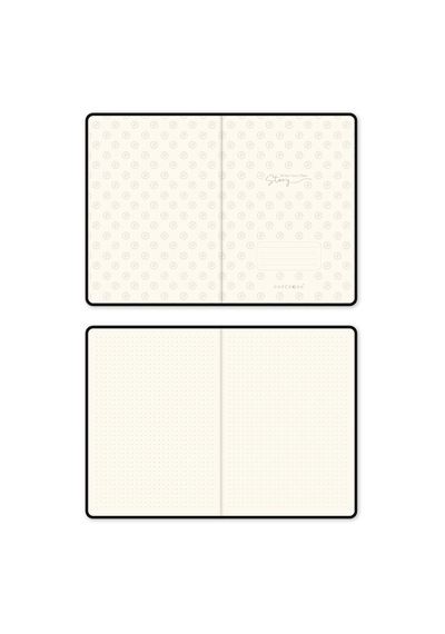 A5 Bullet Journal Noktalı Defter 140 Gr. 80 Yaprak Midnight