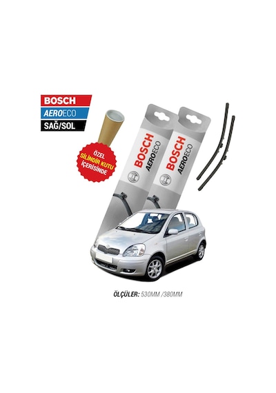 Bosch Aeroeco Toyota Yaris Muz Silecek (1998-2005)