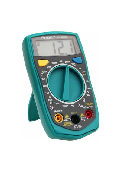 Proskit Mt-1233d Multimetre Mini Cep El Tipi Voltmetre Ampermetre Ac Dc Voltaj Akım Direnç Diyot