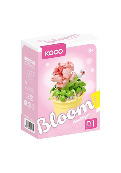 Saksı Çiçekleri Serisi 3d Puzzle