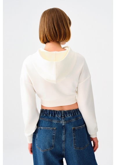 Loft Kadın Sweatshirt Lf2037530 Ekru