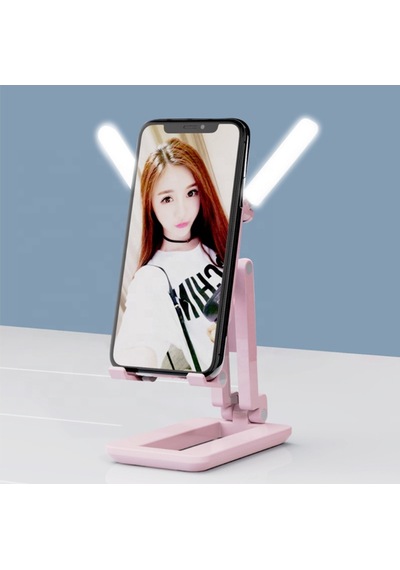 Unico Fanlı Işıklı Katlanabilir Tablet & Telefon Tutucu Stand