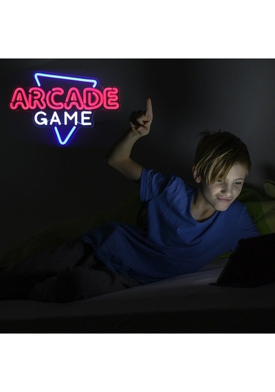 Arcade Game Neon Led Tabela Dekoratif Aydınlatma