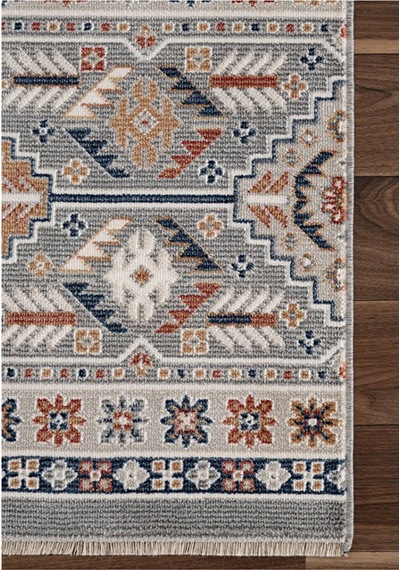 Vintage Salon Halısı Gümüş