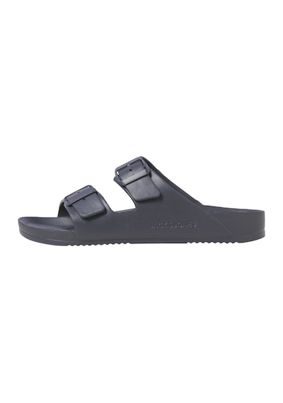 Jack & Jones Ayarlanabilir Tokalı Terlik  12204004 Anthracite Lacivert - Siyah