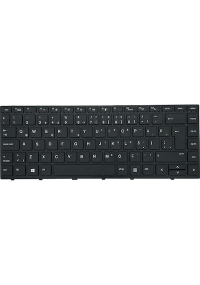 Hp Uyumlu Probook 645 G4 3xh25av Klavye Siyah Tr Çerçeveli