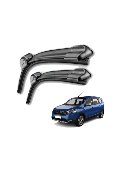 Dacia Lodgy Ön Cam Silecek Süpürgesi Takımı 2016 - 2022 Dacia Lodgy Ön Silecek Sağ Sol Takım
