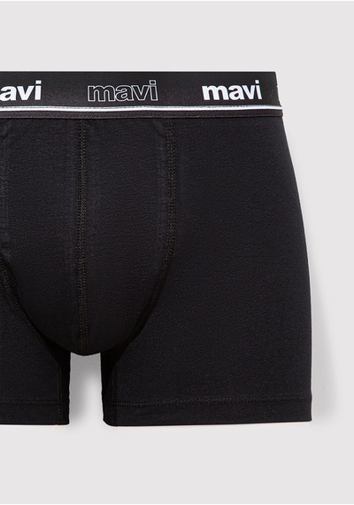Mavi - Siyah Basic Boxer 092453-900 Siyah