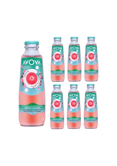 6'lı Çilek&gül Maden Suyu 200 Ml