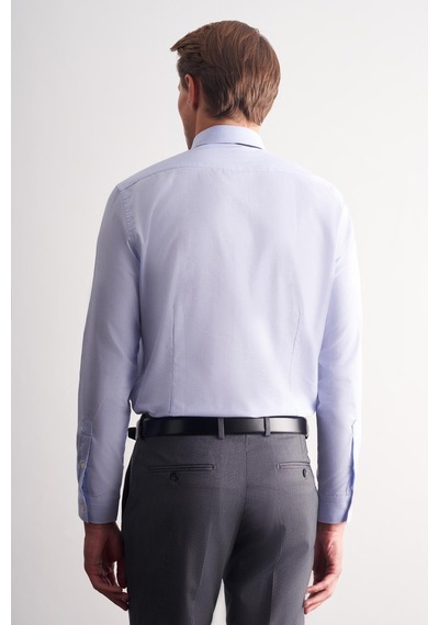 İmza Mavi Klasik Yaka Uzun Kol Cepsiz Slim Fit Basic Pamuklu Gömlek 1004255008 Mavi İmza Mavi Klasik Yaka Uzun Kol Cepsiz Slim Fit Basic Pamuklu Gömlek 1004255008 Mavi