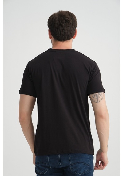 Shooter Sportwear Shooter Erkek T-shirt %100 Pamuk Nefes Alan Bisiklet Yaka Regular Fit Siyah Shooter Sportwear Shooter Erkek T-shirt %100 Pamuk Nefes Alan Bisiklet Yaka Regular Fit Siyah