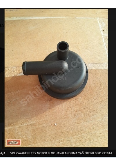 Volkswagen Lt35 Motor Blok Havalandirma Yağ Piposu 068129101A