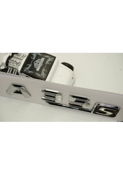 A35 S Bagaj Krom Metal 3M 3D Yazı Logo