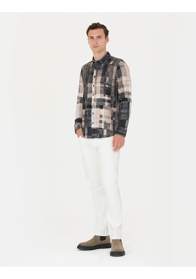 Pierre Cardin Erkek Ekru Jean 50274154-vr019 Ekru