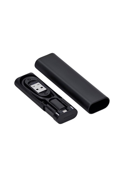 60w Type-c Apple Uyumlu iPhone Usb Şarj Kablosu 60w Seyahat Kablo Seti C-011 Siyah