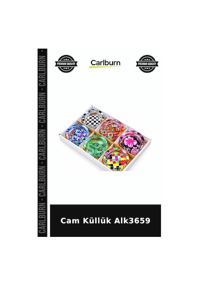 Özel Üretim Şık Modern Ev Dekorasyon Aksesuar Cam Küllük Alk3659