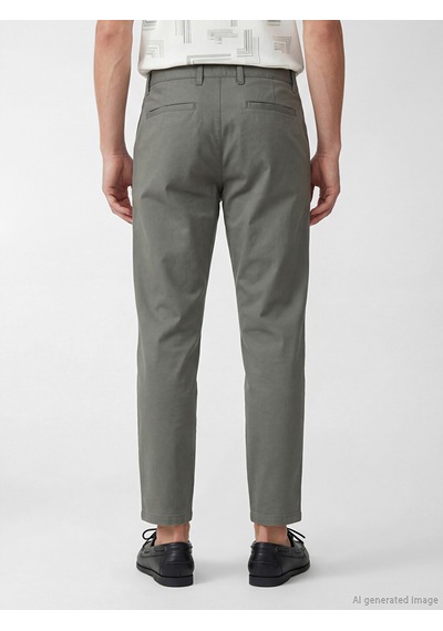 Lcw Vision Yeşil Slim Fit Gabardin Erkek Pantolon