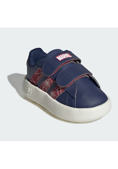 Adidas Bebek Mavi Yürüyüş Ayakkabısı Grand Court Spıder-man Cf I Js2342 Siyah