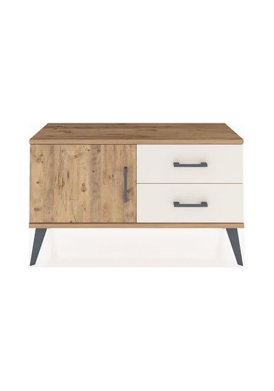 Arges Şifonyer Tek Raflı 2 Çekmeceli Tek Kapaklı 88x30x48 Çam-çam/aytaşı Çam/aytaşı