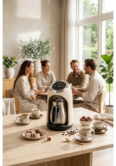 4 Fincan Kapasiteli 500w Türk Kahve Makinesi Fr-tk302