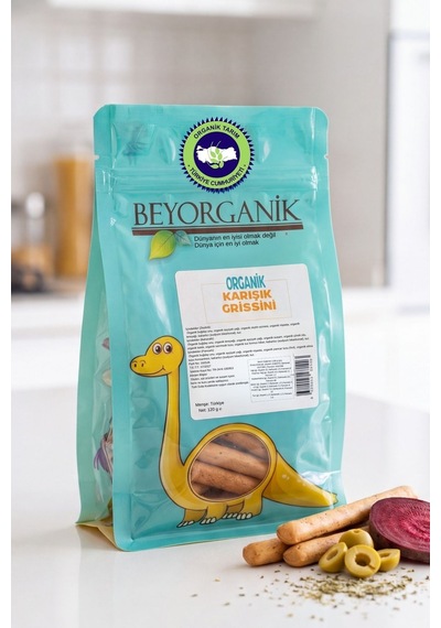 Organik Karışık Grissini 120 G