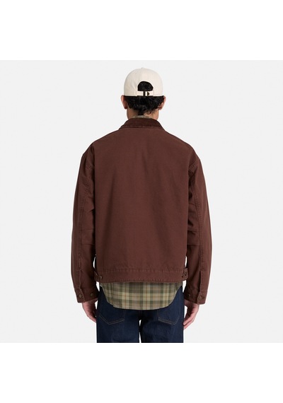 Timberland Strafford Canvas Erkek Kahverengi Ceket Tbc0yh7fajd1