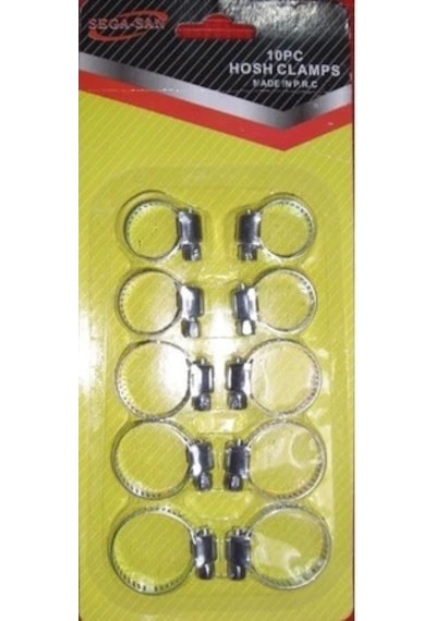 10 Değişik Kelepçe Seti Clamp Set 1''