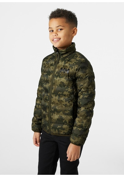 Helly Hansen Jr Marka Çift Taraflı Giyilebilir Dolgulu Insulator Mont Yeşil