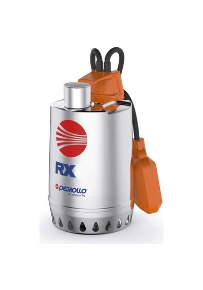 Pedrollo Rxm 5 Flatörlü Full Paslanmaz Drenaj Dalgıç Pompa Monofaze 220 Volt 20 Mss 18 M³/h