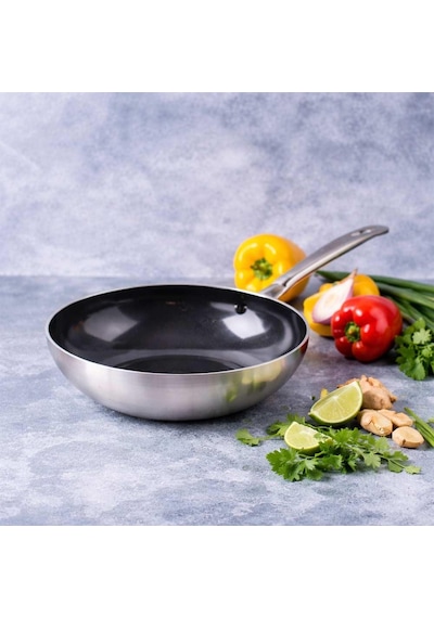 Greenpan Geneva 3ply Seramik Wok Tava 28 Cm Diğer