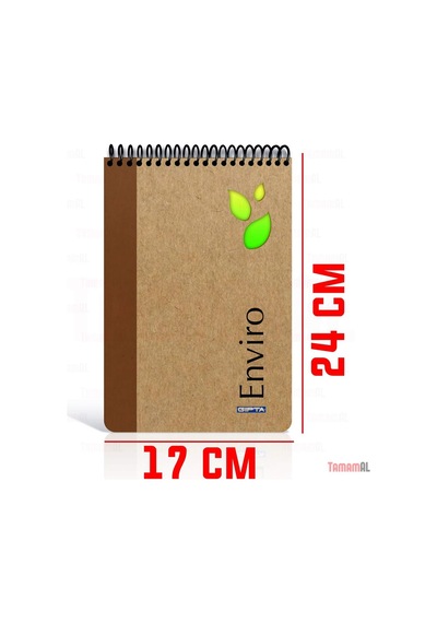 Gıpta 113514 Blok. 17x24 Envıro Spiralli Sert 100 Yaprak Çizgili2347