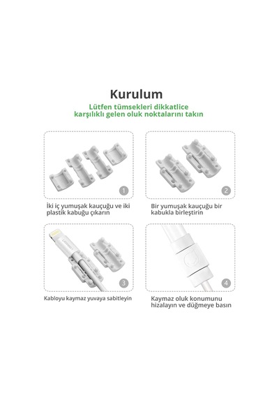 İphone Kablo Koruyucu Belirtilmemiş