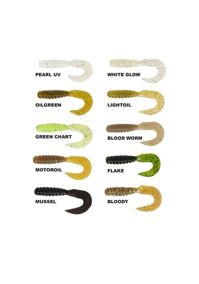 Ryuji Swim Worm 5.5 Cm Tpr Kokulu Silikon Yem