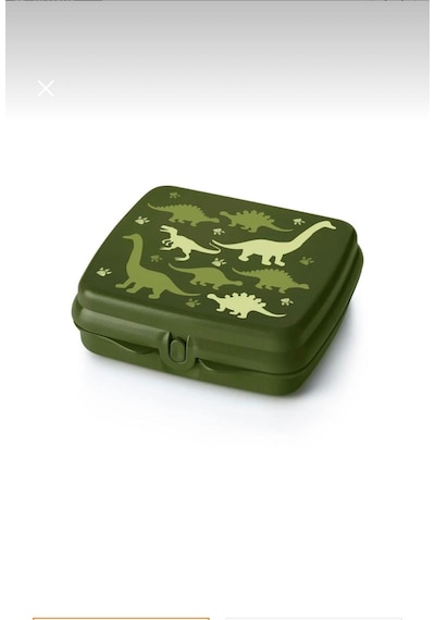 Tupperware Dino Sandaviç Kutusu Koyu Yeşil
