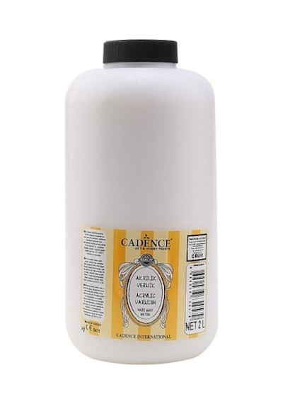 Cadence Su Bazlı Yarı Mat Vernik 2 Litre