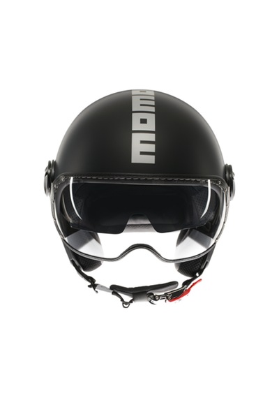 Momo Kask/fgtr Evo Mono Matt Black/sılver Çok Renkli