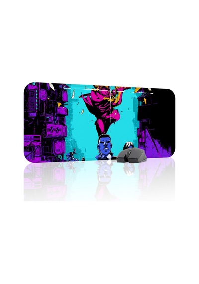 Kat Ana Zero Kaymaz Dikişli Kauçuk Oyuncu Mousepad V1 - 70x30 Xl Gaming Mouse Pad Fare Altlığı