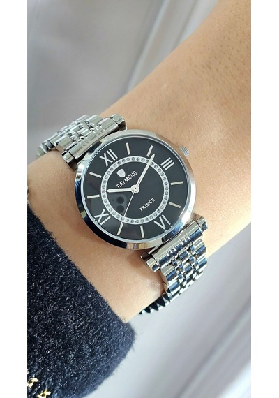 Raymond Kadın Kol Saati Rym-213055-r34 Çelik Kordon Gümüş
