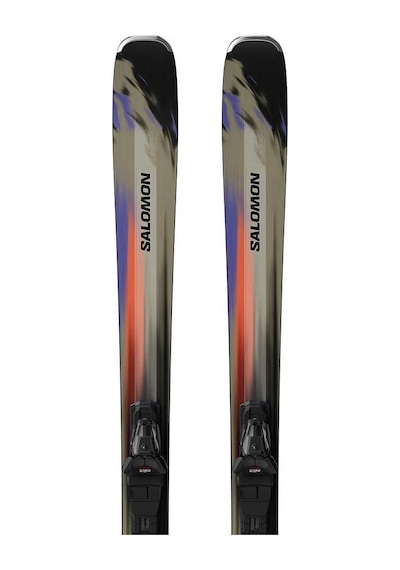 Salomon E Stance 80 Erkek Kayak + Bağlaması-l47825300 Çok Renkli