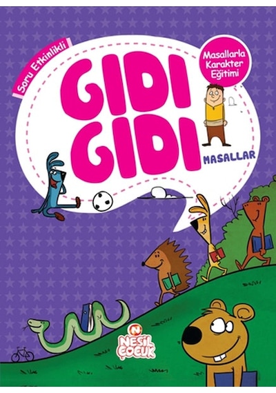 Gıdı Gıdı Masallar - Yavuz Bahadıroğlu - Nesil Çocuk Yayınları