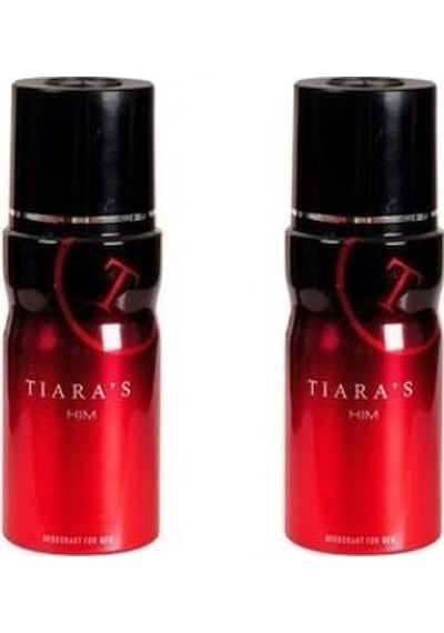 Tiara's Him Erkek Sprey Deodorant 150 ML x 2