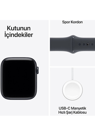Apple Watch SE 3 GPS + Cellular 44 MM Alüminyum Kasa S/M Akıllı Saat (Apple Türkiye Garantili)