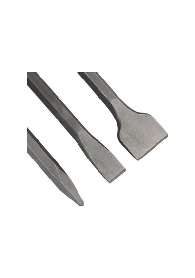 Mucit Home 3 Parça Beton Tuğla Duvar Kırma Delme Hilti Uç 25 Cm Keski Murç Seti