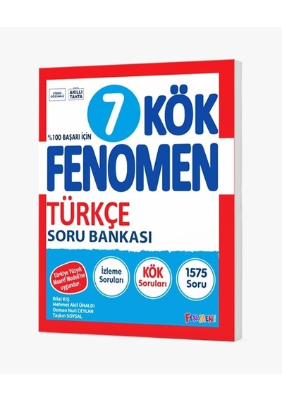 Fenomen Okul 2027 7. Sınıf Türkçe Kök Soru Bankası Maarif Model