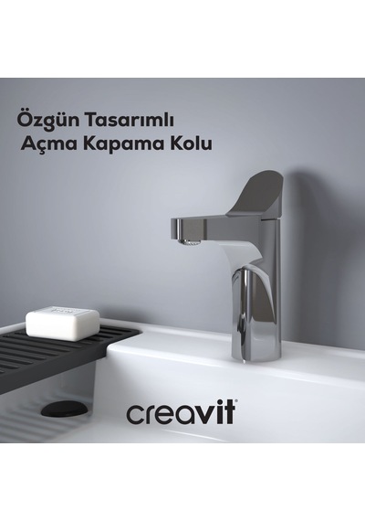 Creavit Infinity Lavabo Armatürü Krom Bt.ıf1500